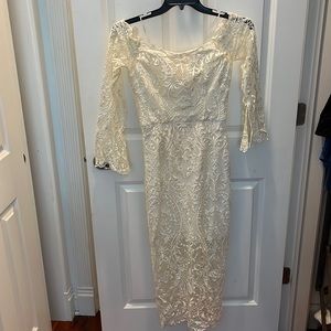 Brand new with tags bridal dress. Ivory lace. From BHLDN.
